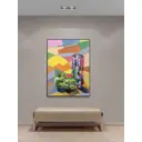 Постер ПростоПостер Два яблока 50x70 см в раме