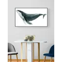 Постер ПростоПостер Акварельный кит 60x90 см в подарочном тубусе без рамы