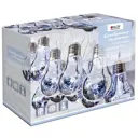 Электрогирлянда комнатная Нить 1.8м 10 ламп холодный белый свет 1 режим работы