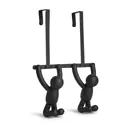 Вешалка надверная Umbra BUDDY 2 крючка металл черный