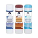 Комплект картриджей для проточных систем Unicorn PS 10 FCFE 10 FCB 10 обезжелезивание