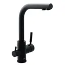 Смеситель для кухни 29.8 см Swedbe 8149 Selene Plus цвет черный