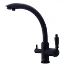 Смеситель для кухни 32.3 см Swedbe 8045 Selene Plus цвет черный
