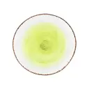 Тарелка для закуски Elan Gallery "Кантри" 18.2x18.2x2 см цвет зеленый