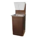 Дачный умывальник ЛИДЕР 10038 бак 17 л мойка нержавеющая сталь цвет антик медь