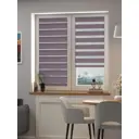 Рулонная штора день/ночь Fixline amigo 55x160 см цвет фиолетовый