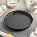 Форма для выпечки Доляна «Жаклин. Рифлёный круг» 21×2.5 см со съёмным дном антипригарное покрытие