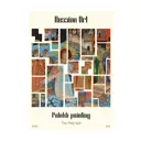 Постер Палехская роспись - Царевна Лебедь 60x90 см в раме