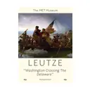 Постер Эмануэль Лойце - Вашингтон пересекает Делавэр 40x50 см в раме