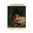 Постер Жан-Франсуа Лагрене - Марс и Венера 60x90 см в раме