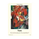 Постер Франц Марк - Лисы 40x50 см в раме