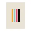 Постер Баухаус - Прямые 60x90 см в раме