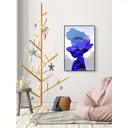 Постер на холсте Вперед 50x70 см в подарочном тубусе без рамы