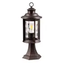 Светильник уличный ODEON LIGHT 4961_1A NATURE 60 Вт IP44 цвет коричневый