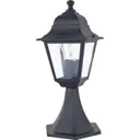 Столб уличный Favourite 1812-1T Leon Black 60 Вт IP44 цвет черный 40 см