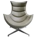 Кресло с подушкой Bradex Lobster Chair 200 кг металл цвет мокко FR 0573