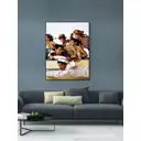 Постер ПростоПостер Друзья Путешествие 40x50 см в раме