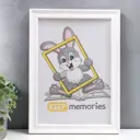 Рамка Keep memories 3935882, 21x30 см, пластик, цвет белый