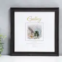 Рамка Gallery 7786779, 25x25 см, пластик, цвет коричневый, пластиковый экран