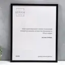 Рамка Gallery 7096339, 40x50 см, пластик, цвет черный