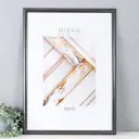 Рамка Gallery 7801786, 50x70 см, пластик, цвет серый, пластиковый экран