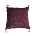 Наволочка декоративная Sofi De MarkO Эстер 45x45 см цвет бордовый