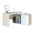 Компьютерный стол Сокол 140x75x127 см ЛДСП цвет светло-бежевый 1373026