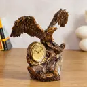 Часы настольные Simaland Каминные Орел дискретный ход 24x27 см