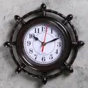 Часы настенные Simaland Море "Мореплаватель" плавный ход d=15 см 24x24 см
