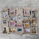 Часы настенные Simaland Фото "Дом" с фоторамками, плавный ход 54.5x74 см