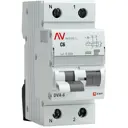 Дифференциальный автомат EKF Averes DVA-6 1P N C6 A 30 мА 6 кА AC