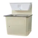 Дачный умывальник ЛИДЕР 10036: бак 17 л мойка нержавеющая сталь цвет бежевый