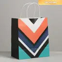 Пакет подарочный Simaland крафтовый Present 22x25x12 см