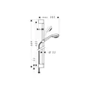 Душевой гарнитур Hansgrohe Crometta 27767000HG