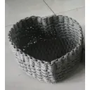 Корзина Storidea 23x8x26 см бумага цвет серый