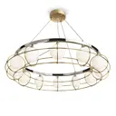 Люстра подвесная MAYTONI Carcass MOD312PL-12GCH 12 ламп 40 м² цвет разноцветный