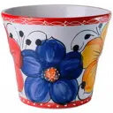 Горшок цветочный 306431 Испанская керамика 25.5 см 7 л керамика разноцветный