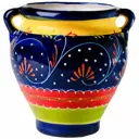 Горшок цветочный 203203 Испанская керамика 203203 22 см 4.3 л керамика разноцветный