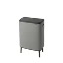Мусорный бак Brabantia Bo 130281 60л серый