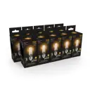 Набор ламп светодиодных GAUSS Filament 102902115 E27 175-265 В 15 Вт груша прозрачная 1400 Лм теплый белый свет, 10 шт