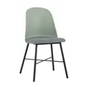 Стул кухонный Стул груп Shell 83x52x45 см ткань цвет серо-зеленый 8336 greyish Green 70077