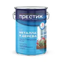 Эмаль ПРЕСТИЖ ХОЛДИНГ 01-001-037-060 глянцевая цвет черный 6 кг