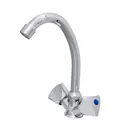 Двухвентильный смеситель Сантаком 1106 21.5 см цвет хром