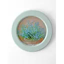 Картина в круглой раме "Цветы прованса" Незабудки 27x27 см