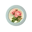 Картина в круглой раме "Цветы прованса" Розовая роза 27x27 см