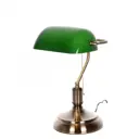 Настольная лампа LUMINA DECO Banker LDT 305 GR цвет зеленый