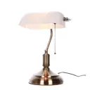 Настольная лампа LUMINA DECO Banker LDT 305 WT цвет белый