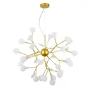Люстра потолочная ARTE LAMP A7274SP-36GO A7274SP-36GO 36 ламп 25 м² цвет золото