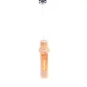 Светильник подвесной LUMINA DECO Varius LDP 1174-1 AMB 1 лампа 3 м² цвет желтый