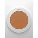 Картина в круглой белой раме "Цветы прованса" Белая роза 27x27 см